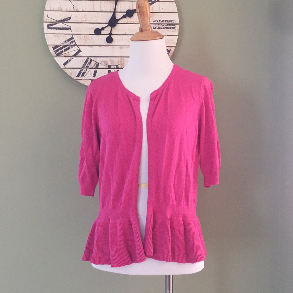 Large Worthington pink Cardigan